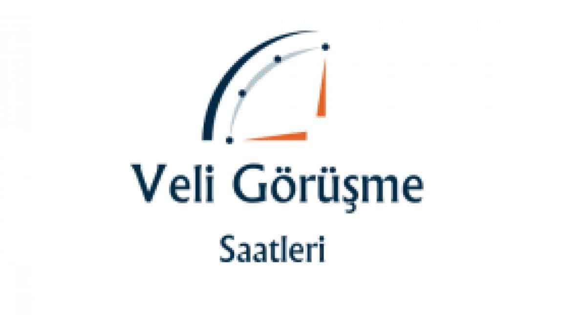 Öğretmen - Veli Görüşme  Gün ve Saatleri